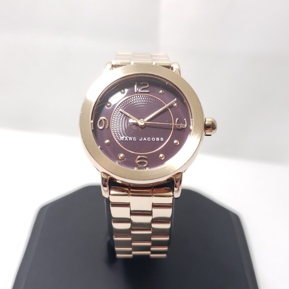 Marc Jacobs Riley Ladies Watch MJ3492 RoseGoldTone - Picture 1 of 9
